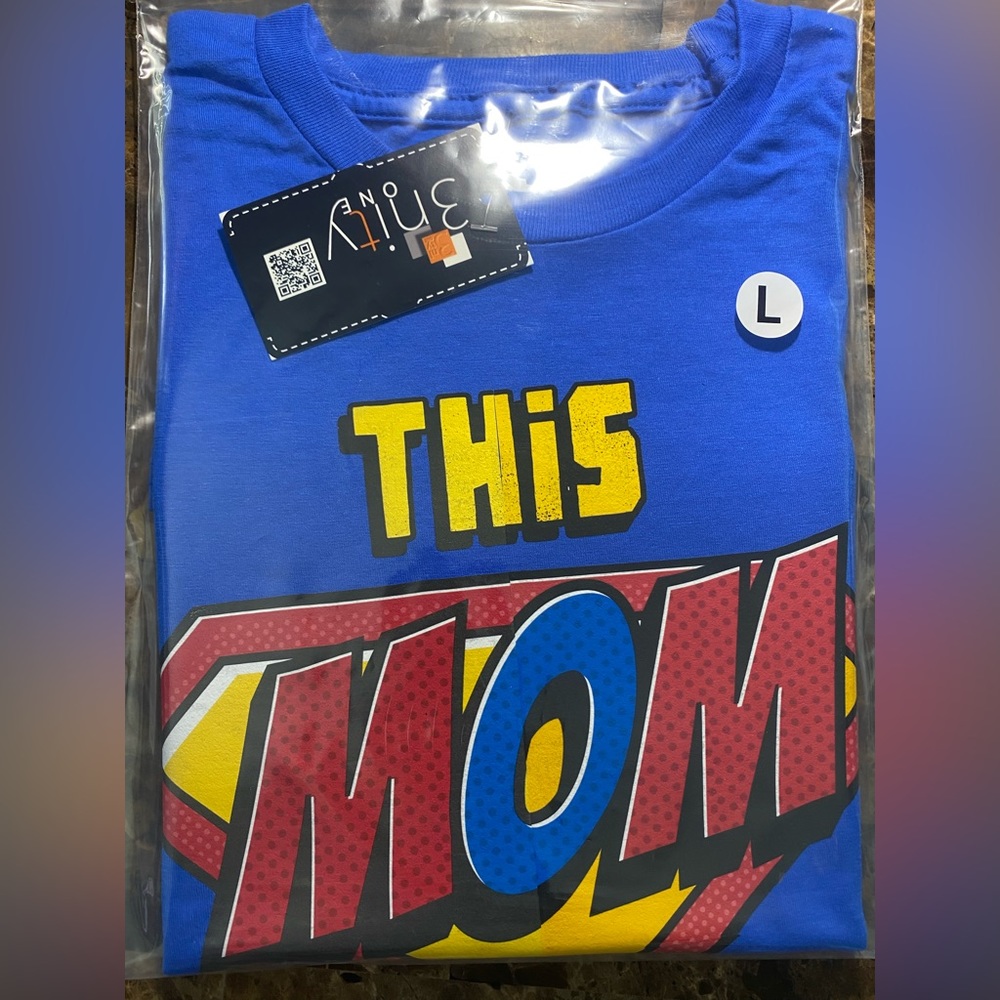 This Mom Saves Lives Mother’s Day Blue T-shirt